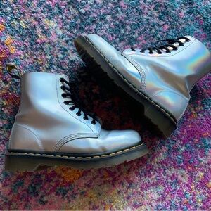 Dr. Martens Silver Pascal RS Boots 🖤
